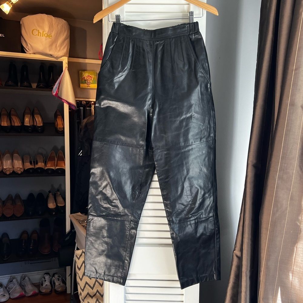 Rare! Vintage Premium Leather Pants